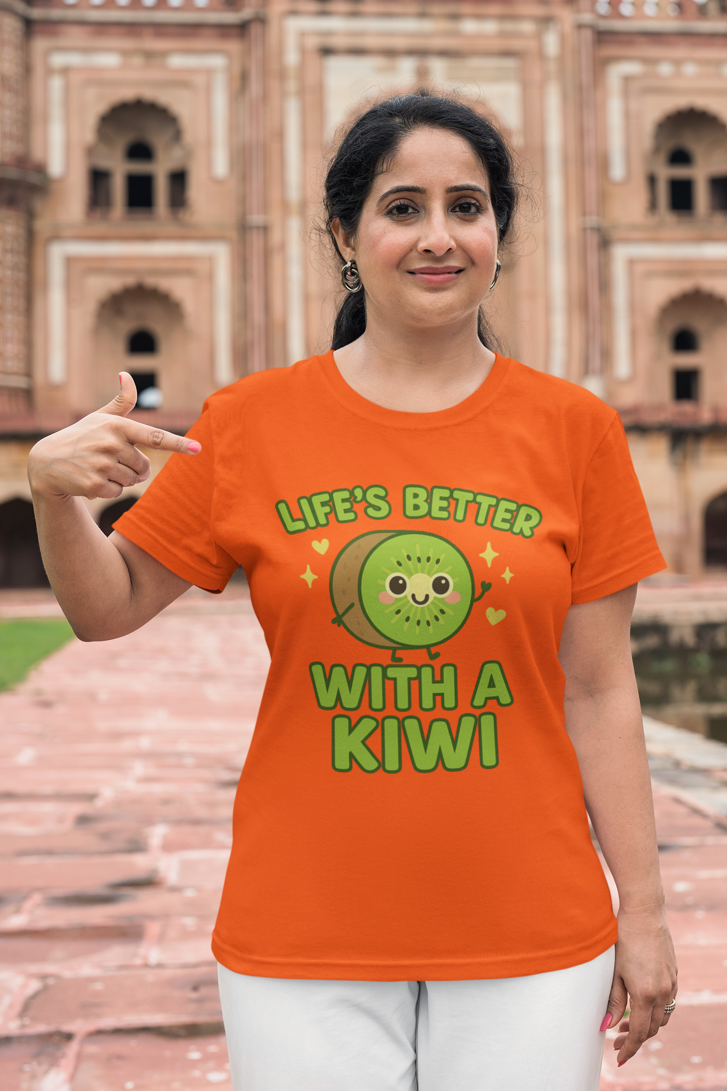 Playful Kiwi Tee - Life's Better with a Kiwi, Fun T-Shirt, Unisex Cotton Shirt, Gift for Fruit Lovers, Cute Apparel