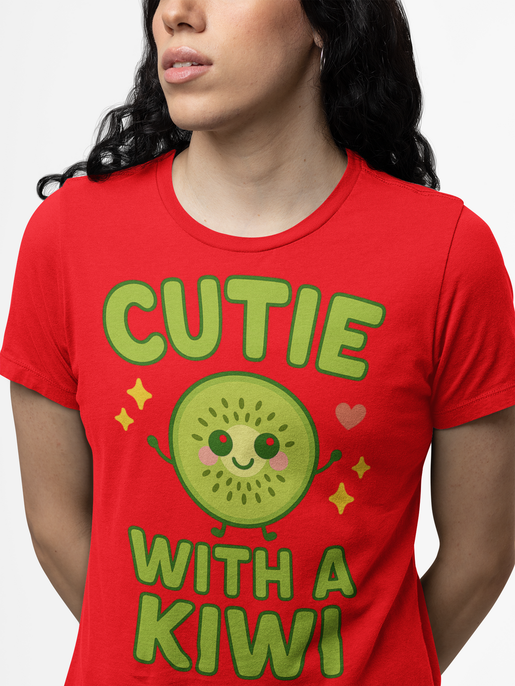 Whimsical Kiwi Graphic Tee | Funny Fruit Shirt, Eco-Friendly Gift, Summer Style, Casual Look, Gift for Fruit Lovers