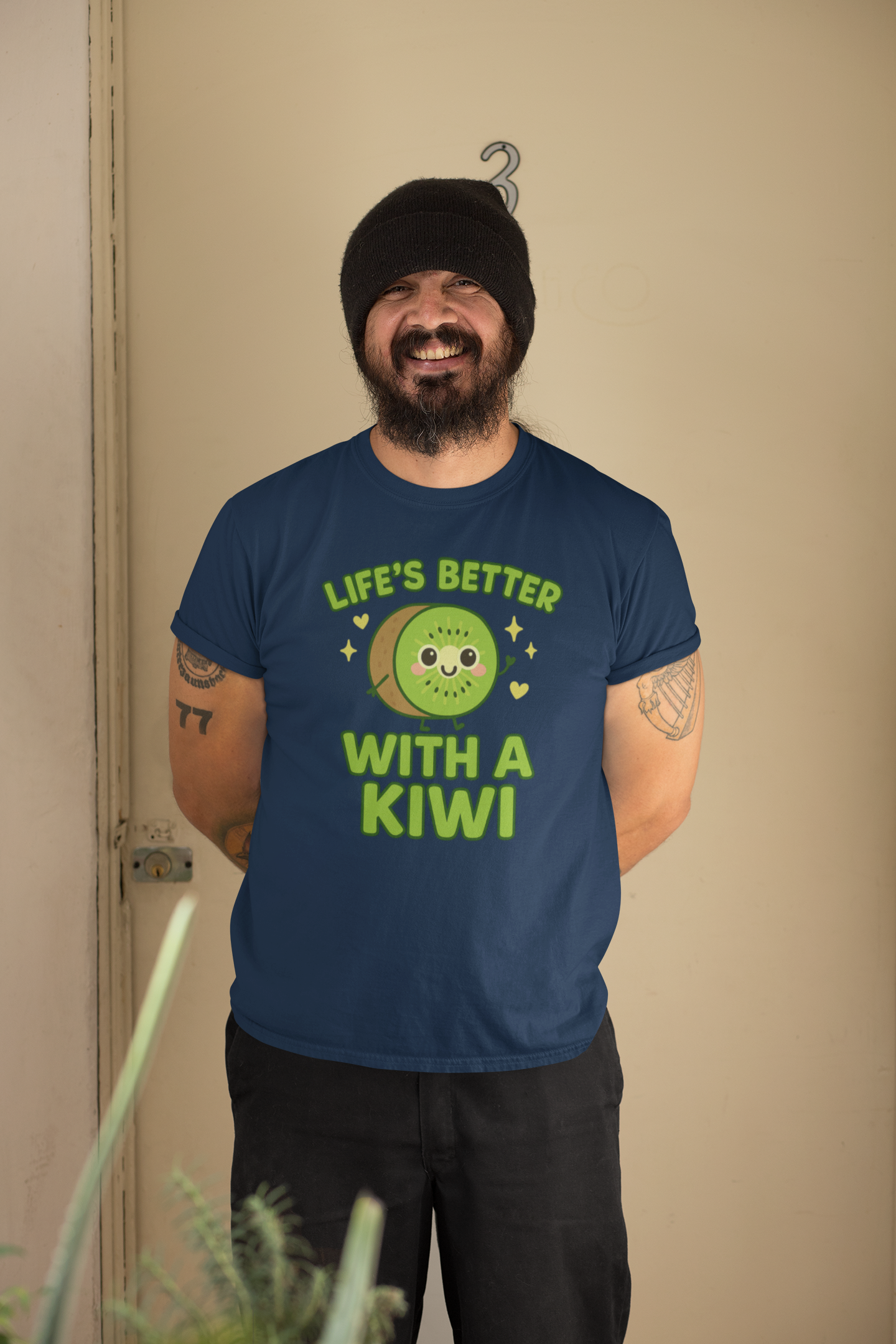Playful Kiwi Tee - Life's Better with a Kiwi, Fun T-Shirt, Unisex Cotton Shirt, Gift for Fruit Lovers, Cute Apparel